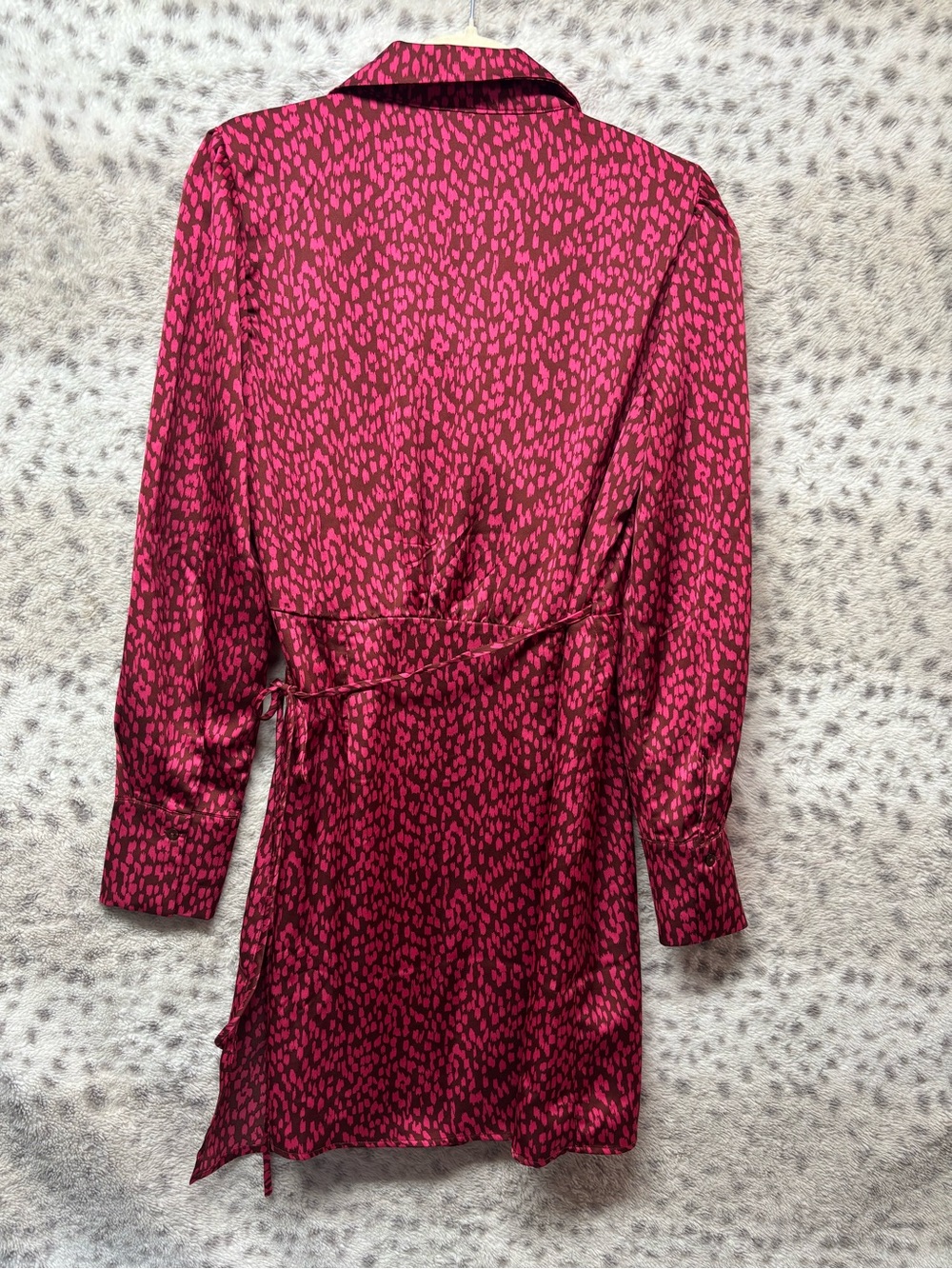 VILA WRAP DRESS - Picture 3 of 3
